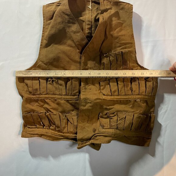 Men's Outdoor Utility Vest in Brown - Picture 3 of 4